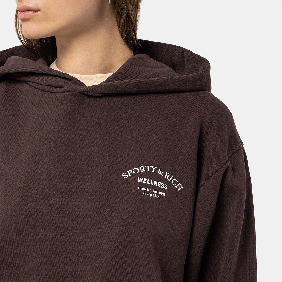 Толстовка SPORTY & RICH WELLNESS STUDIO HOODIE в интернет магазине Peakwww.peakstore.ru - 5 фото
