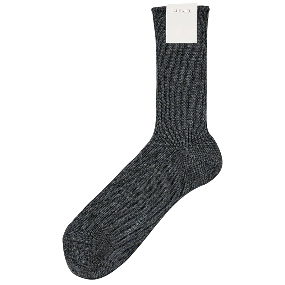 Носки AURALEE *COTTON CASHMERE LOW GAUGE SOCKS в интернет-магазине Peak Conceptwww.peakstore.ru - 4 фото