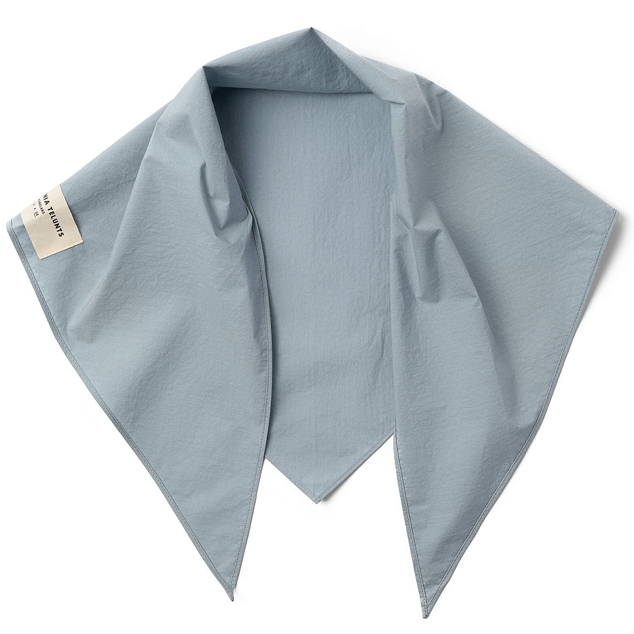 Платок XENIA TELUNTS SCOUT SCARF BLUE - 2 фото Платок XENIA TELUNTS SCOUT SCARF в интернет магазине Peakwww.peakstore.ru - 2 фото