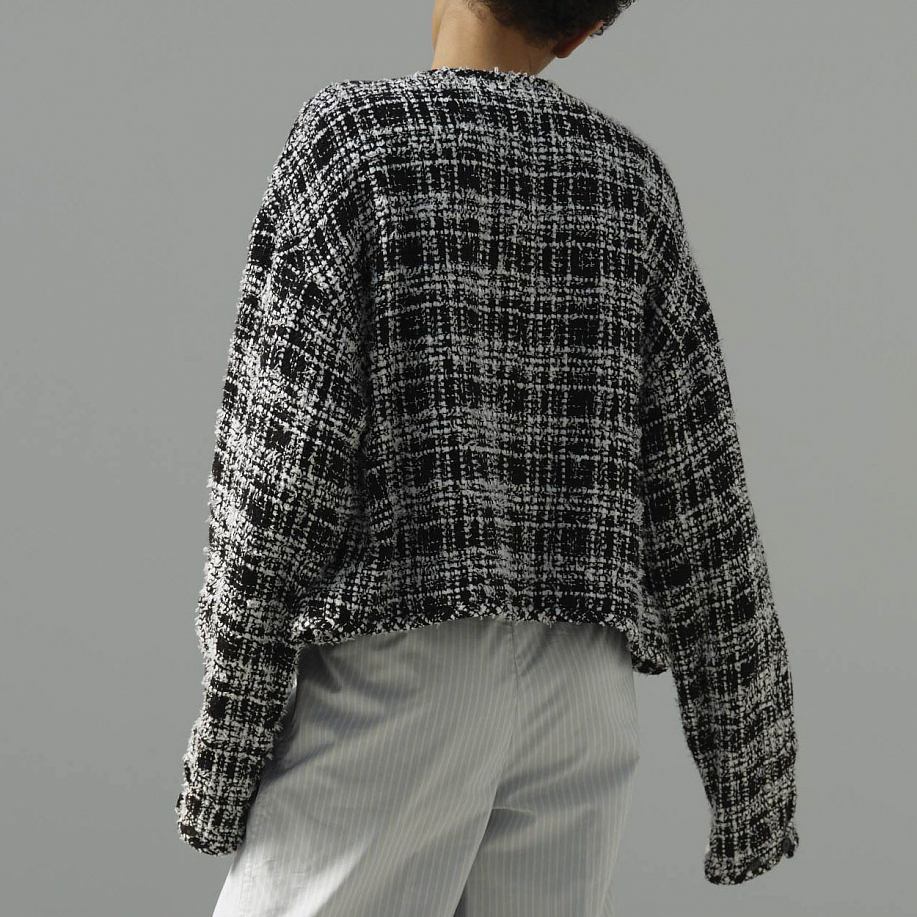 Пиджак AURALEE HOMESPUN SUMMER TWEED BLOUSON в интернет магазине Peakwww.peakstore.ru - 3 фото