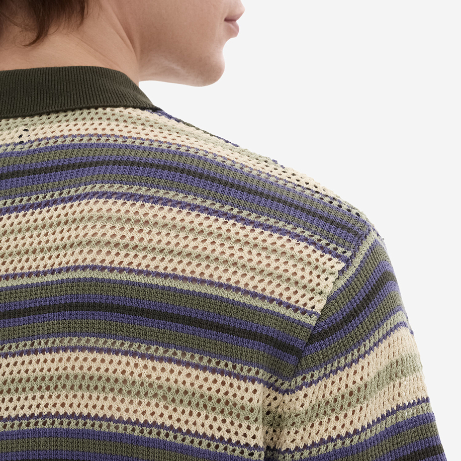 Поло THISISNEVERTHAT STRIPE S/S KNIT POLO в интернет-магазине Peak Conceptwww.peakstore.ru - 6 фото