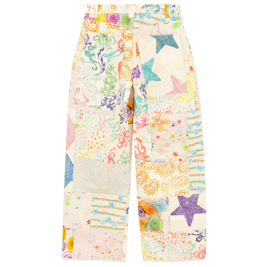 Брюки COLLINA STRADA PATCHWORK LAWN PANT в интернет магазине Peakwww.peakstore.ru - 9 фото