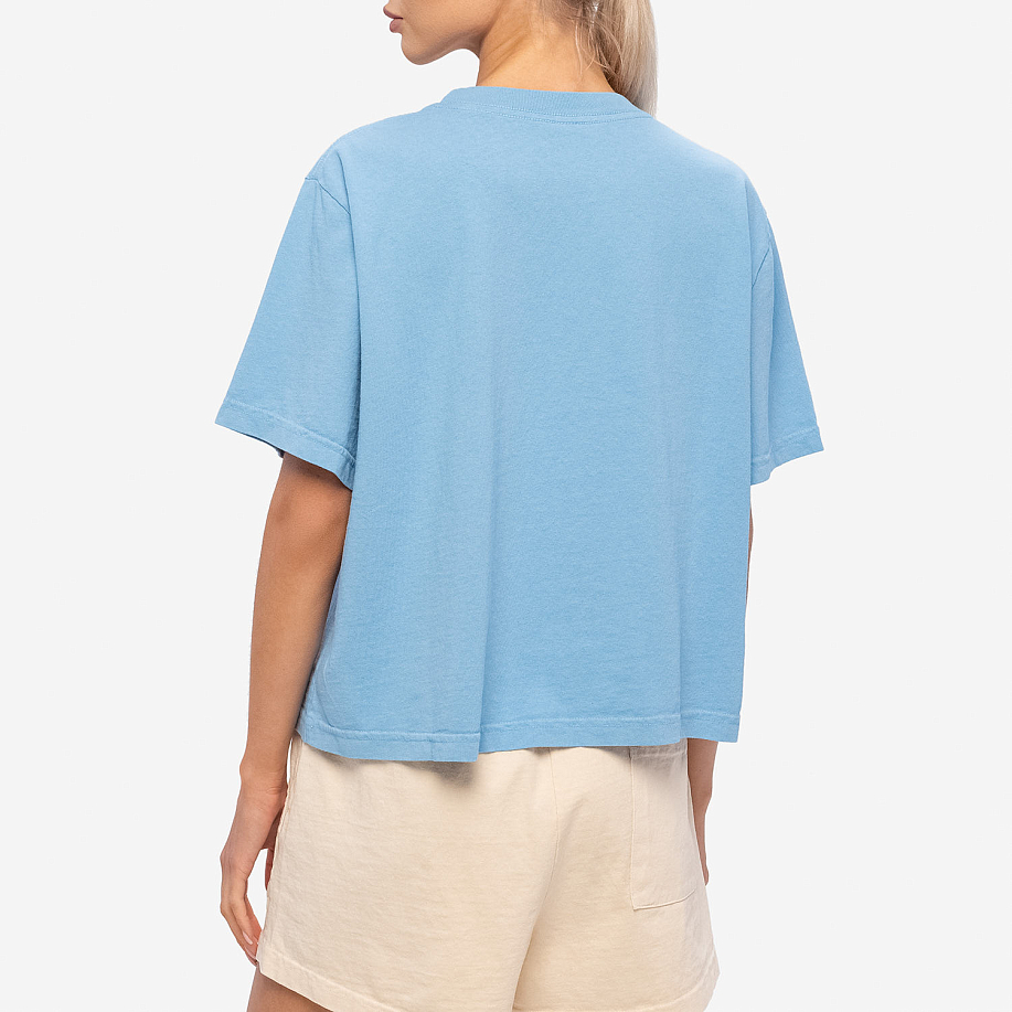 Футболка SPORTY & RICH VENDOME CROPPED T SHIRT - 6 фото Футболка SPORTY & RICH VENDOME CROPPED T SHIRT в интернет магазине Peakwww.peakstore.ru - 6 фото