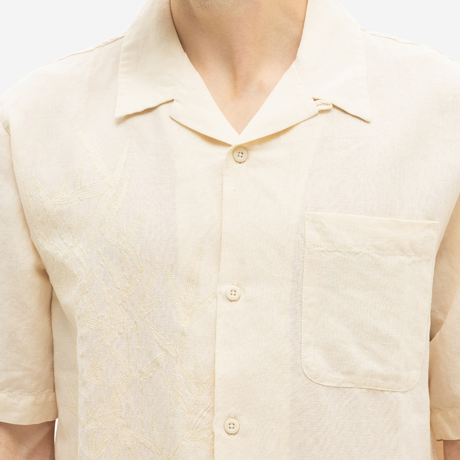 Рубашка MAHARISHI 5078 DRAGON BAMBOO EMB. HEMP SHIRT в интернет-магазине Peak Conceptwww.peakstore.ru - 5 фото