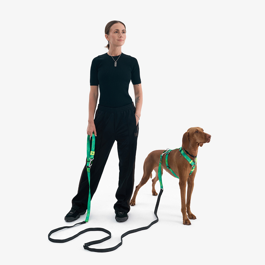 Поводок STAYA X PEAK УДЛИНЕННЫЙ С ПРОРЕЗИНЕННОЙ ЛЕНТОЙ С А/Б в интернет магазине Peakwww.peakstore.ru - 3 фото