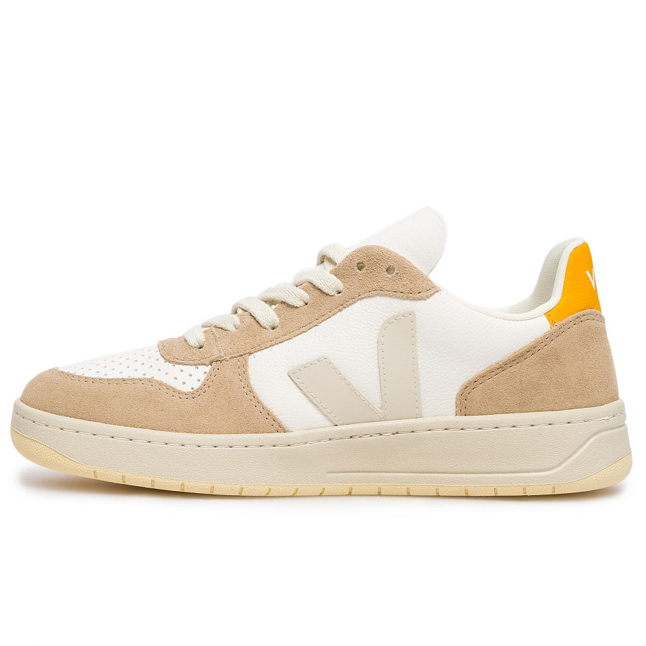 Низкие кеды VEJA V‐10 CHROMEFREE LEATHER - 5 фото Низкие кеды VEJA V‐10 CHROMEFREE LEATHER в интернет магазине Peakwww.peakstore.ru - 5 фото