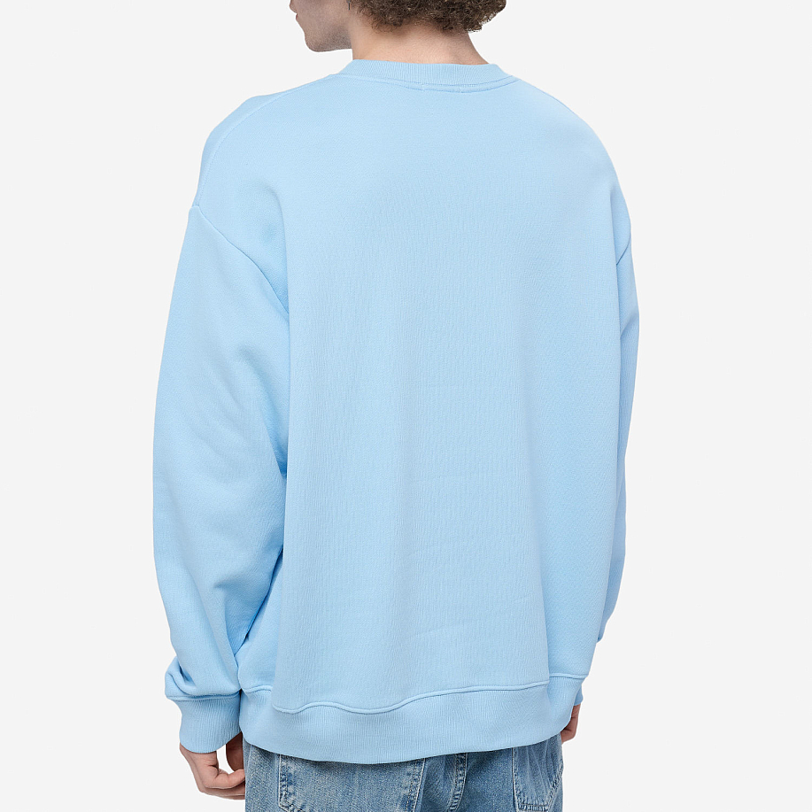 Толстовка SPORTY & RICH OVAL LOGO EMBROIDERED CREWNECK в интернет-магазине Peak Conceptwww.peakstore.ru - 3 фото