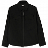 Ветровка C.P. COMPANY TAYLON P GARMENT DYED UTILITY OVERSHIRT BLACK
