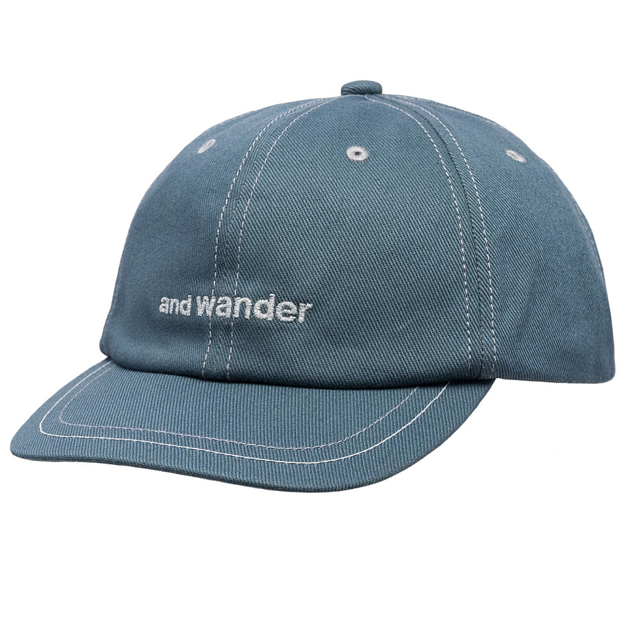 Кепка AND WANDER COTTON TWILL CAP - 4 фото Кепка AND WANDER COTTON TWILL CAP в интернет магазине Peakwww.peakstore.ru - 4 фото