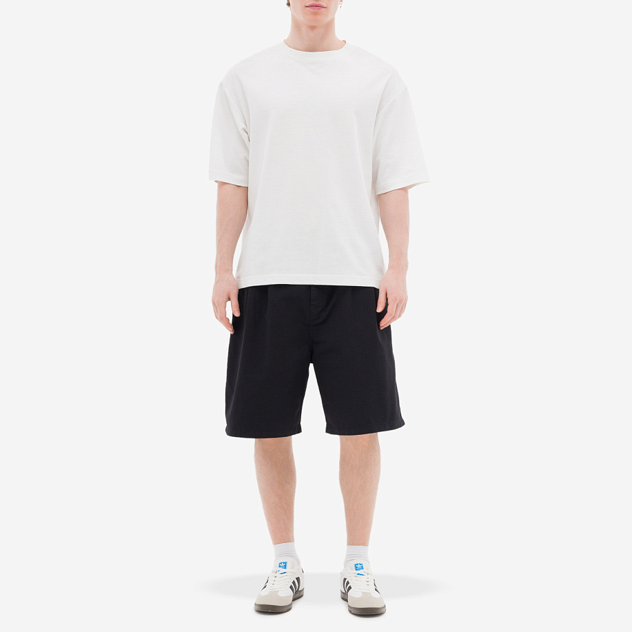 Шорты CARHARTT WIP MARV SHORT стильные в Peak StoreBLACK (STONE WASHED) - 4 фото Шорты CARHARTT WIP MARV SHORT в интернет магазине Peakwww.peakstore.ru - 4 фото
