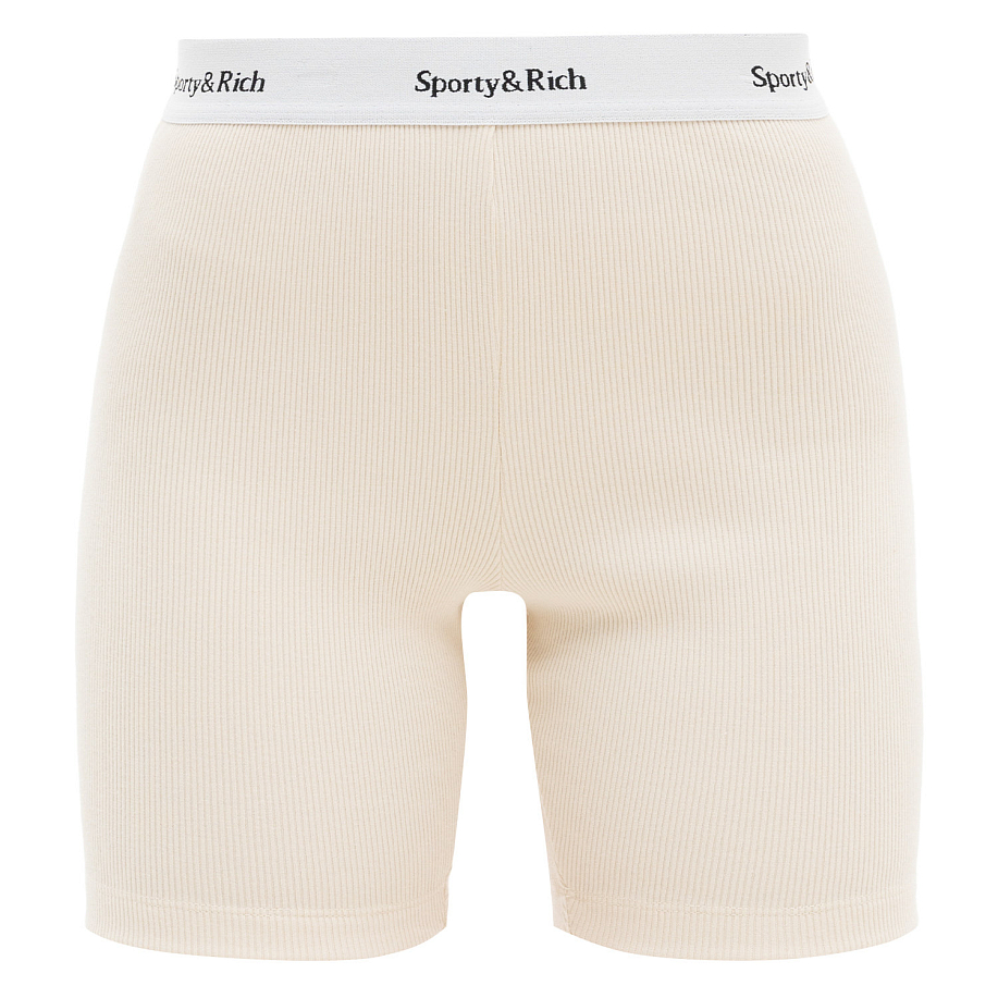 Велосипедки SPORTY & RICH SERIF LOGO RIBBED BIKER SHORT - 21 фото Велосипедки SPORTY & RICH SERIF LOGO RIBBED BIKER SHORT в интернет магазине Peakwww.peakstore.ru - 21 фото