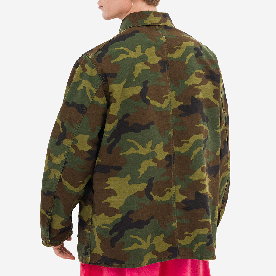 Куртка-рубашка NEEDLES D.N. COVERALL - COTTON RIPSTOP в интернет магазине Peakwww.peakstore.ru - 3 фото