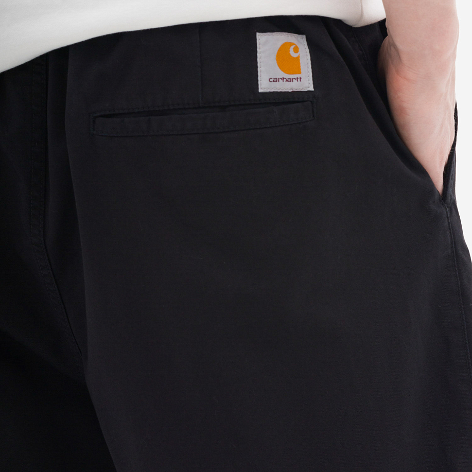 Шорты CARHARTT WIP MARV SHORT стильные в Peak StoreBLACK (STONE WASHED) - 6 фото Шорты CARHARTT WIP MARV SHORT в интернет магазине Peakwww.peakstore.ru - 6 фото
