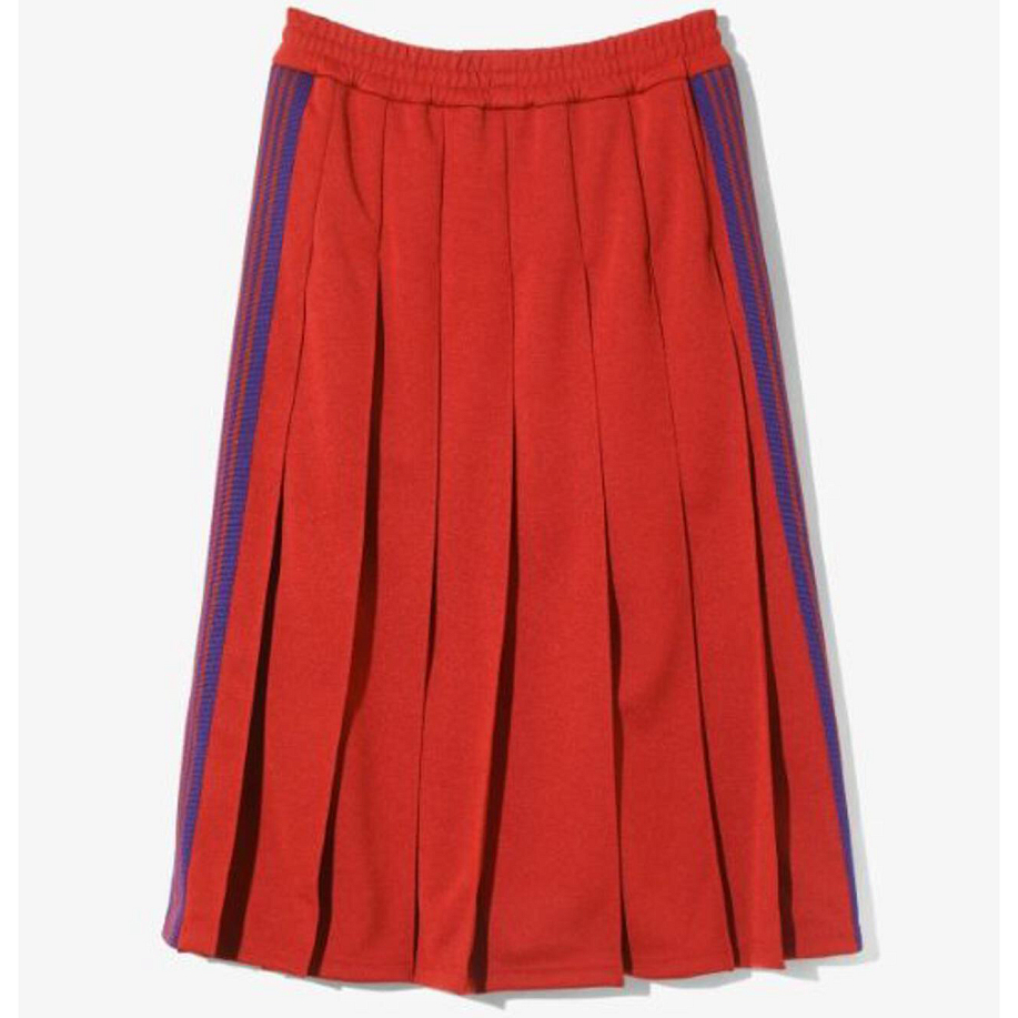 Юбка NEEDLES PLEATED TRACK SKIRT - POLY SMOOTH в интернет-магазине Peak Conceptwww.peakstore.ru - 13 фото