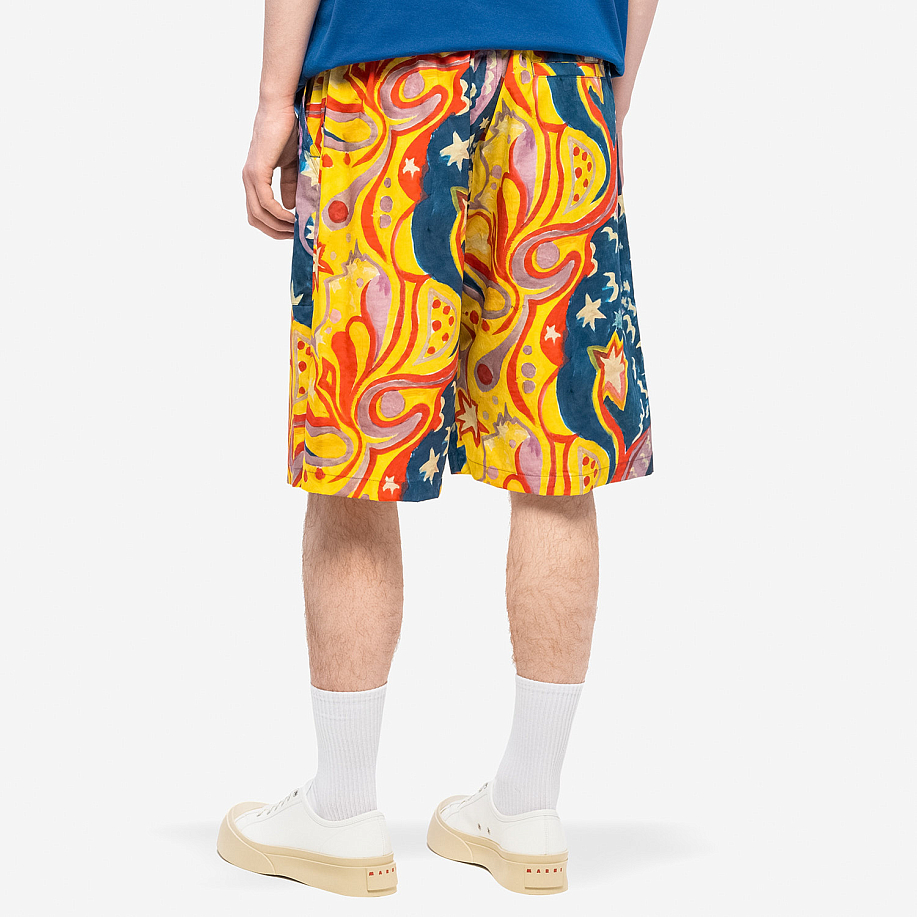 Шорты MARNI NO VACANCY INN - POPLIN SHORTS в интернет магазине Peakwww.peakstore.ru - 5 фото