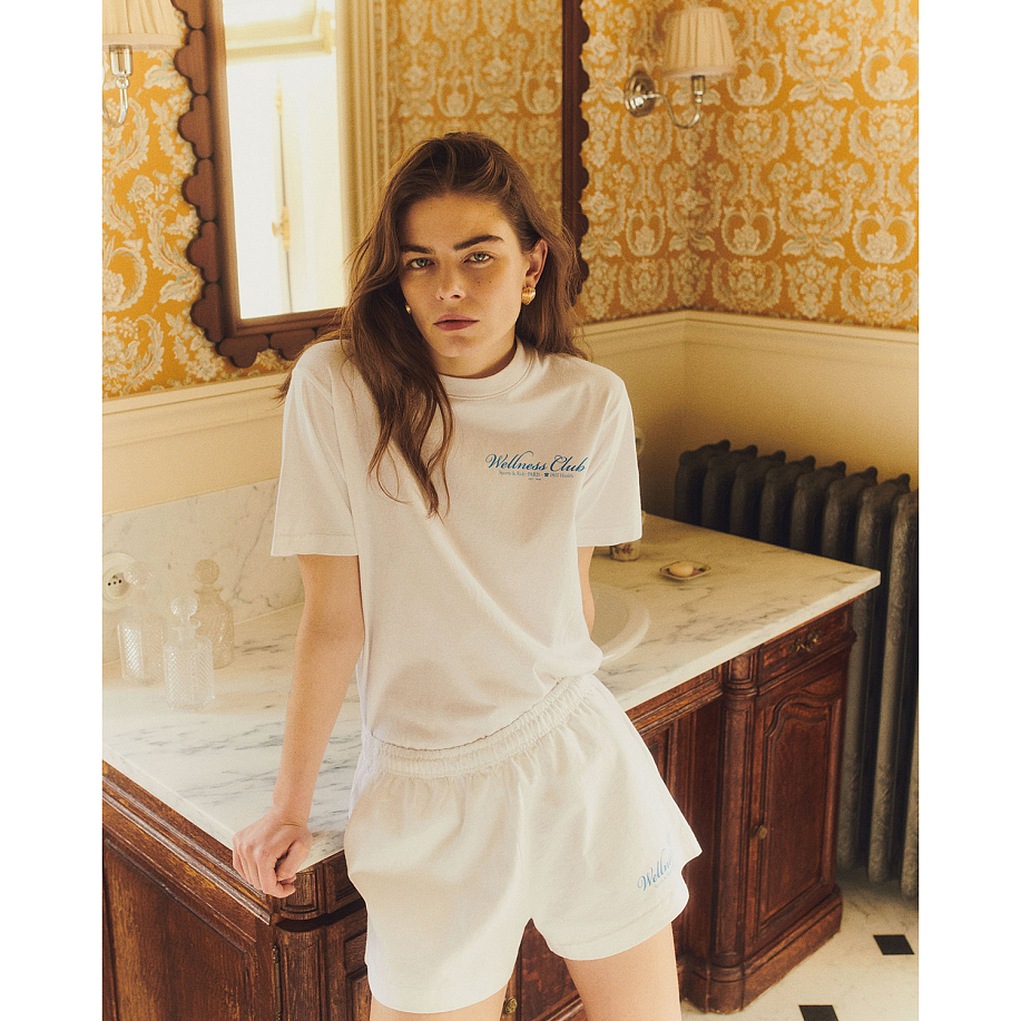 Шорты SPORTY & RICH 1800 HEALTH DISCO SHORTS в интернет магазине Peakwww.peakstore.ru - 7 фото