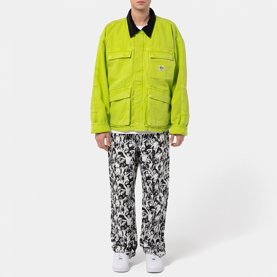 Куртка-рубашка STUSSY WASHED CANVAS SHOP JACKET в интернет-магазине Peak Conceptwww.peakstore.ru - 4 фото