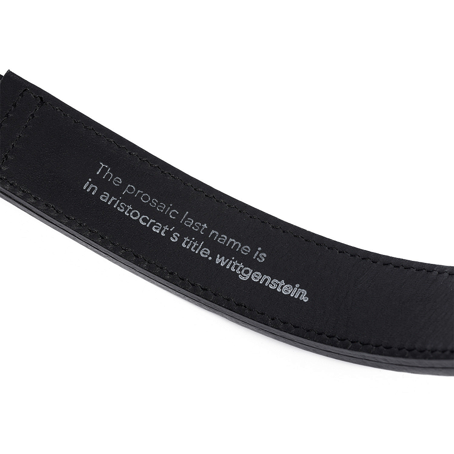 Ремень SSSTEIN LEATHER RECTANGLE BUCKLES BELT - 3 фото Ремень SSSTEIN LEATHER RECTANGLE BUCKLES BELT в интернет магазине Peakwww.peakstore.ru - 3 фото