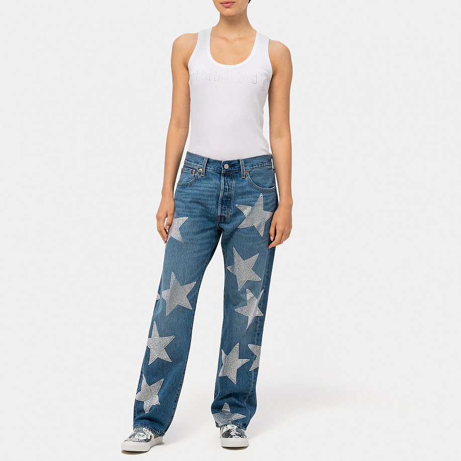 Джинсы COLLINA STRADA LEVI’S RHINESTONE 501’S в интернет магазине Peakwww.peakstore.ru - 12 фото