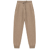 Брюки AURALEE BABY CASHMERE KNIT PANTS NATURAL BROWN