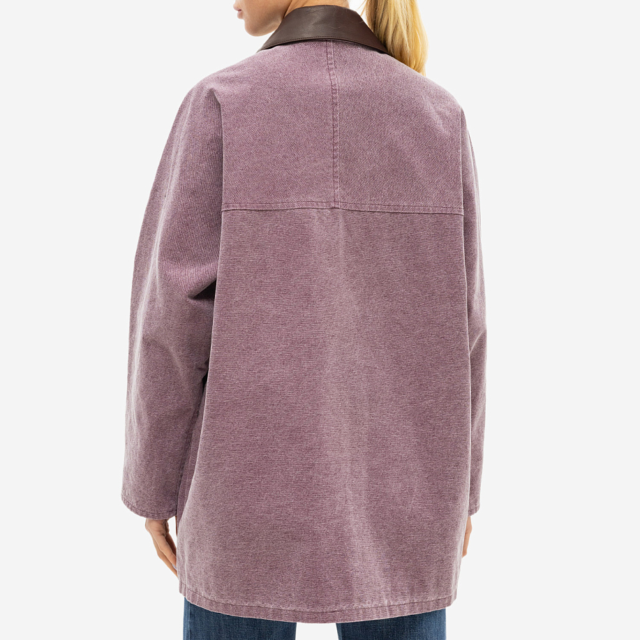 Куртка городская AURALEE WASHED ORGANIC CANVAS HUNTING BLOUSON в интернет магазине Peakwww.peakstore.ru - 6 фото