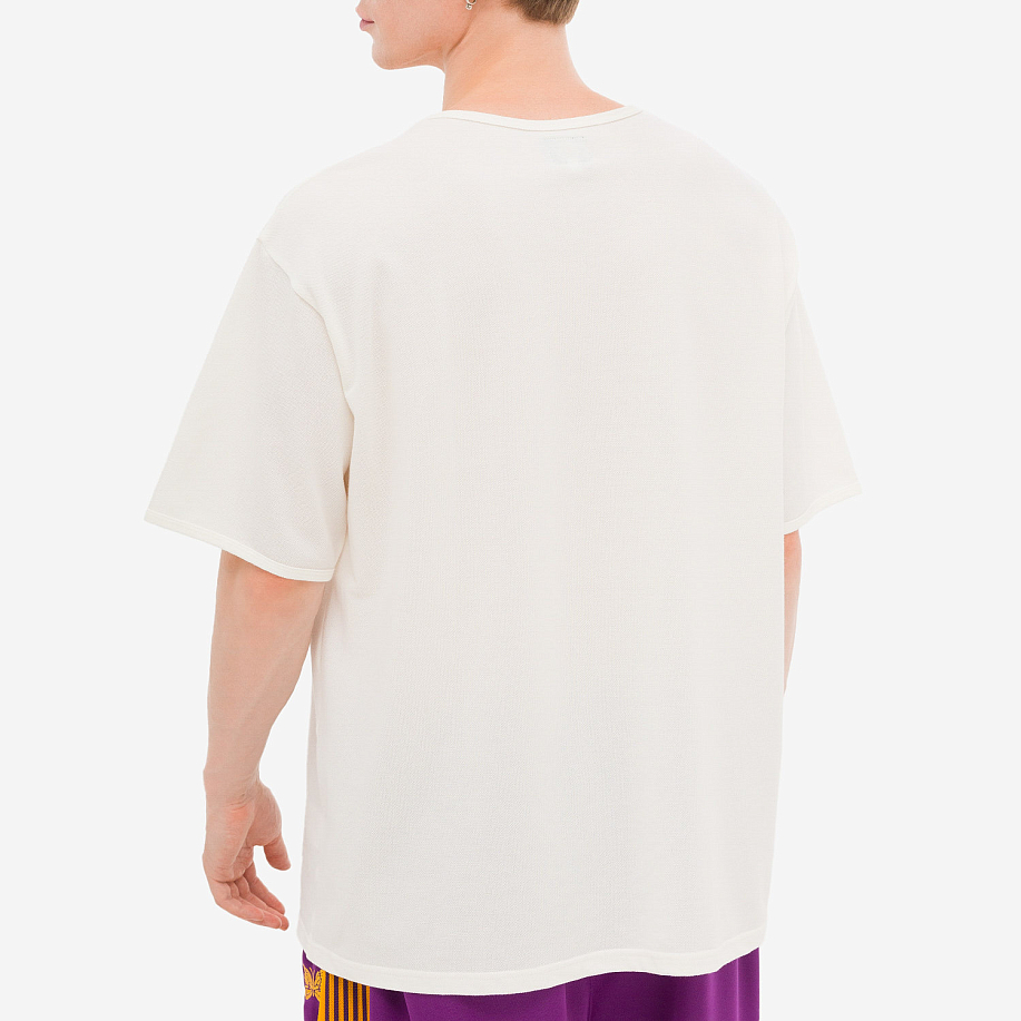Футболка NEEDLES HENRY NECK TEE - COTTON PIQUE в интернет магазине Peakwww.peakstore.ru - 3 фото