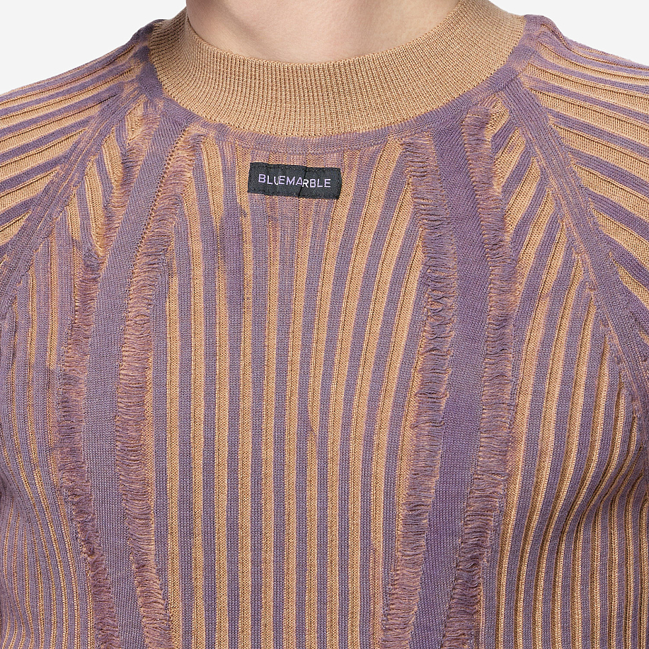 Джемпер BLUEMARBLE DRAWSTRINGS MOCK NECK RIB JUMPER в интернет магазине Peakwww.peakstore.ru - 5 фото