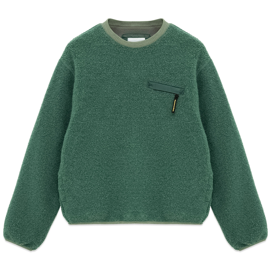 Ветровка THISISNEVERTHAT GORETEX WINDSTOPPER WOOL FLEECE CREWNECK - 7 фото Ветровка THISISNEVERTHAT GORETEX WINDSTOPPER WOOL FLEECE CREWNECK в интернет магазине Peakwww.peakstore.ru - 7 фото