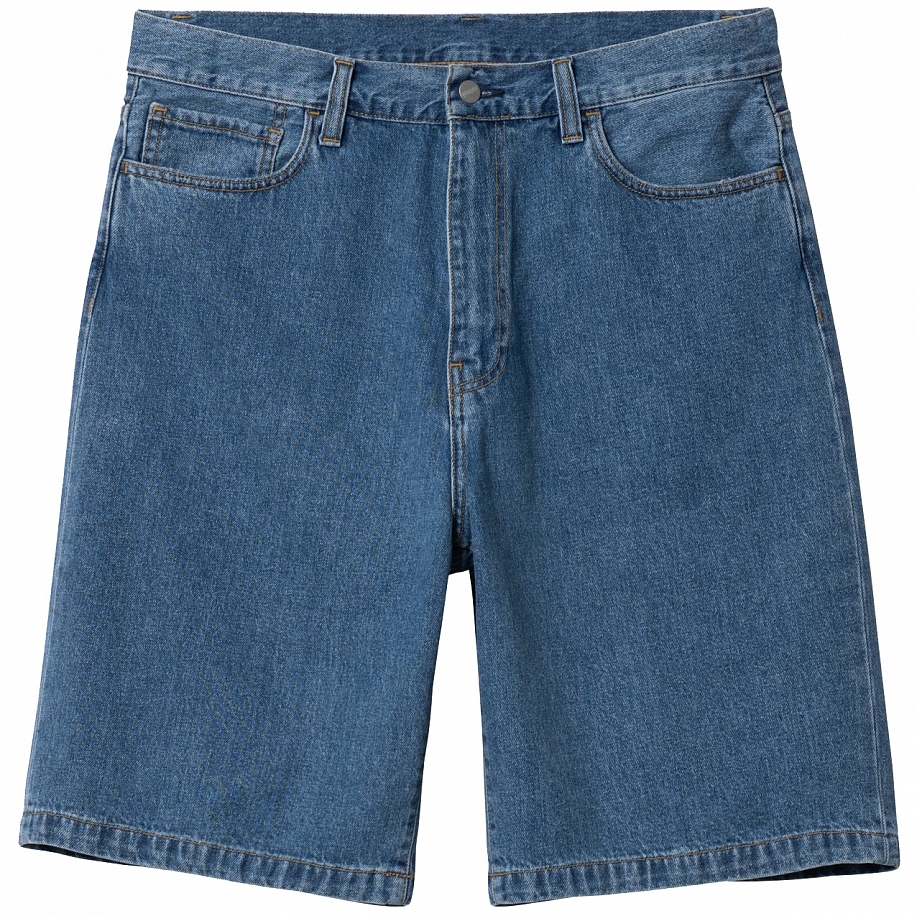 Джинсовые шорты CARHARTT WIP LANDON SHORT стильные в Peak StoreBLUE (HEAVY STONE WASH) - 1 фото Джинсовые шорты CARHARTT WIP LANDON SHORT в интернет магазине Peakwww.peakstore.ru - 1 фото
