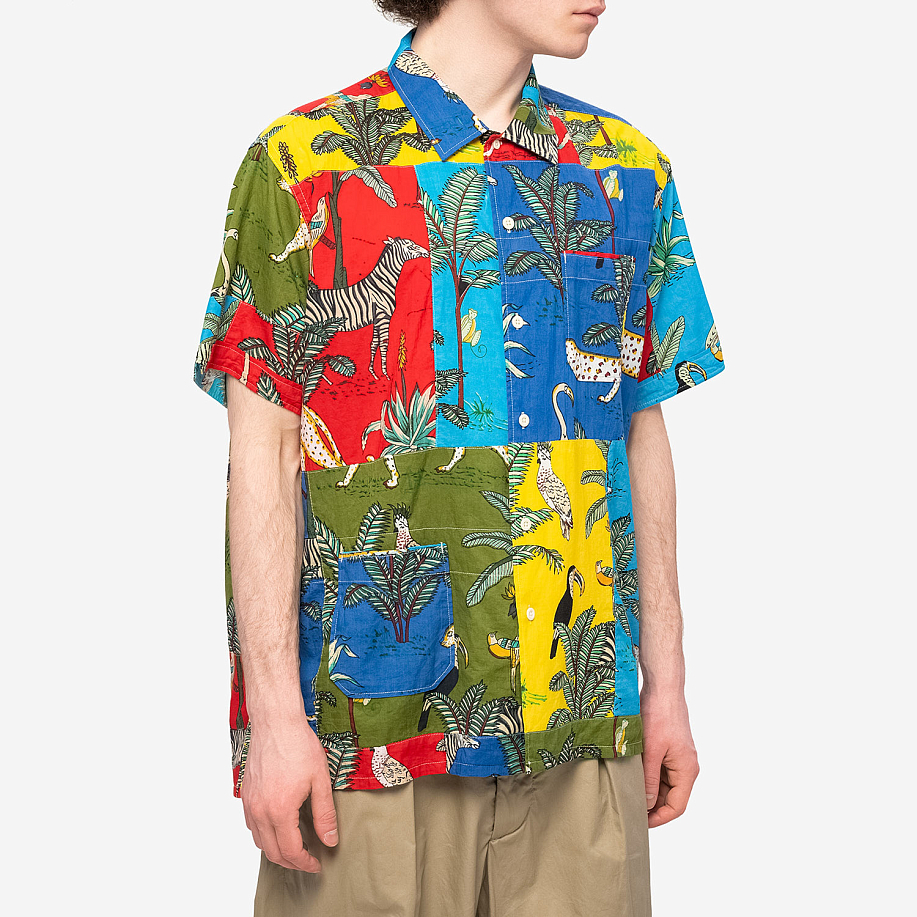 Рубашка ENGINEERED GARMENTS CAMP SHIRT MULTI в интернет магазине Peakwww.peakstore.ru - 3 фото