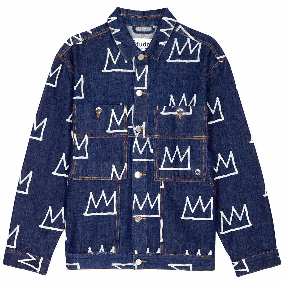 Джинсовая куртка ETUDES GUEST CROWN DENIM в интернет магазине Peakwww.peakstore.ru - 3 фото