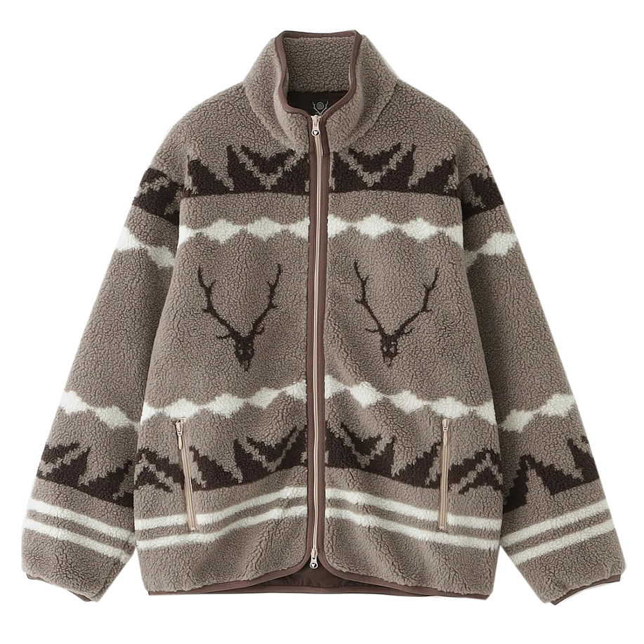 Куртка городская SOUTH2 WEST8 PIPING JACKET - POLY BOA JQ. в интернет-магазине Peak Conceptwww.peakstore.ru - 3 фото