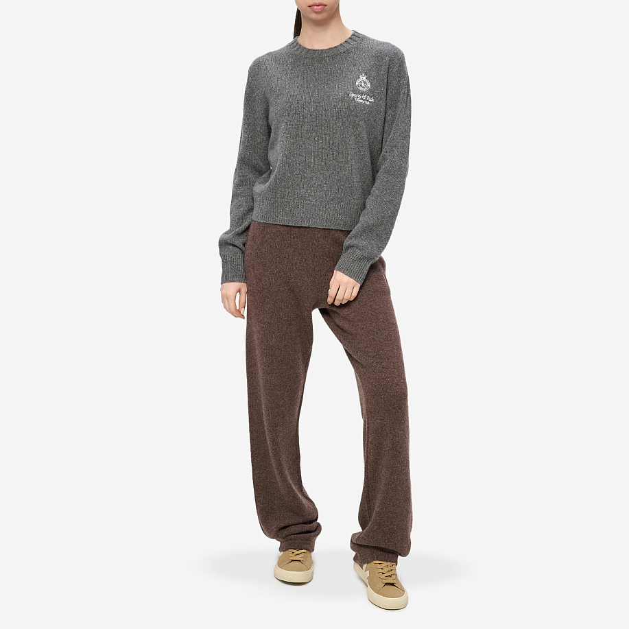 Свитер SPORTY & RICH CROWN CASHMERE CREWNECK в интернет магазине Peakwww.peakstore.ru - 4 фото