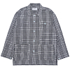 Куртка-рубашка NOMA T.D. GINGHAM CHECK COVERALL BLACK