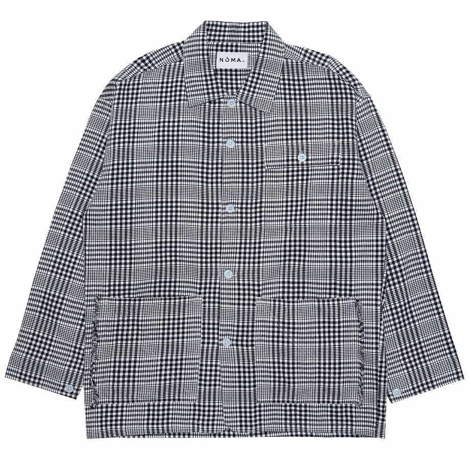 Куртка-рубашка NOMA T.D. GINGHAM CHECK COVERALL в интернет магазине Peakwww.peakstore.ru - 7 фото