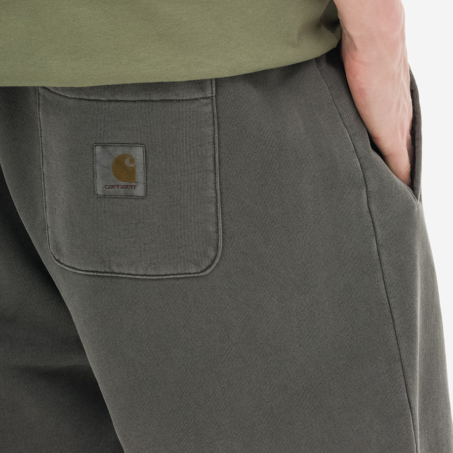 Шорты CARHARTT WIP NELSON SWEAT SHORT стильные в Peak StoreGRAPHITE (GARMENT DYED) - 6 фото Шорты CARHARTT WIP NELSON SWEAT SHORT в интернет магазине Peakwww.peakstore.ru - 6 фото
