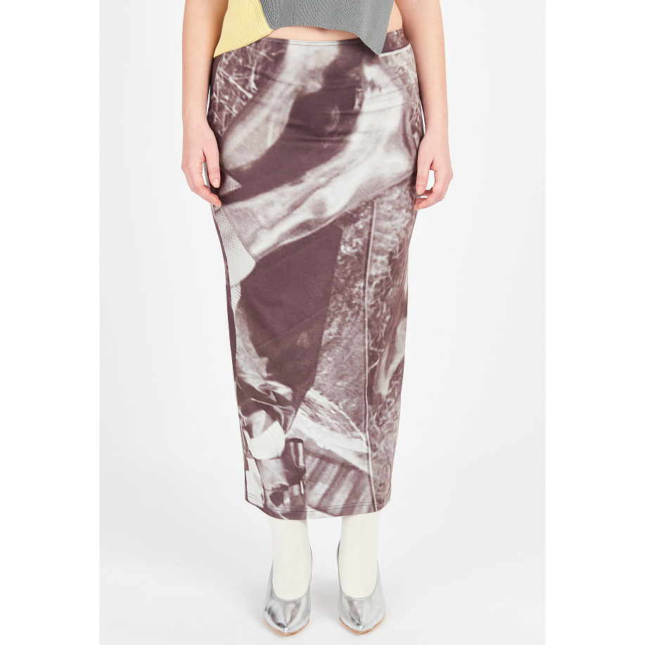 Юбка ELLISS JERSEY GRASSY BOOT ANKLE SKIRT в интернет магазине Peakwww.peakstore.ru - 2 фото