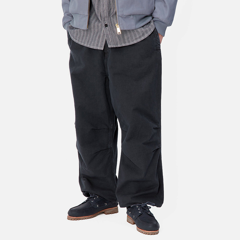 Брюки CARHARTT WIP JUDD PANT BLACK (STONE DYED) - 2 фото Брюки CARHARTT WIP JUDD PANT в интернет магазине Peakwww.peakstore.ru - 2 фото