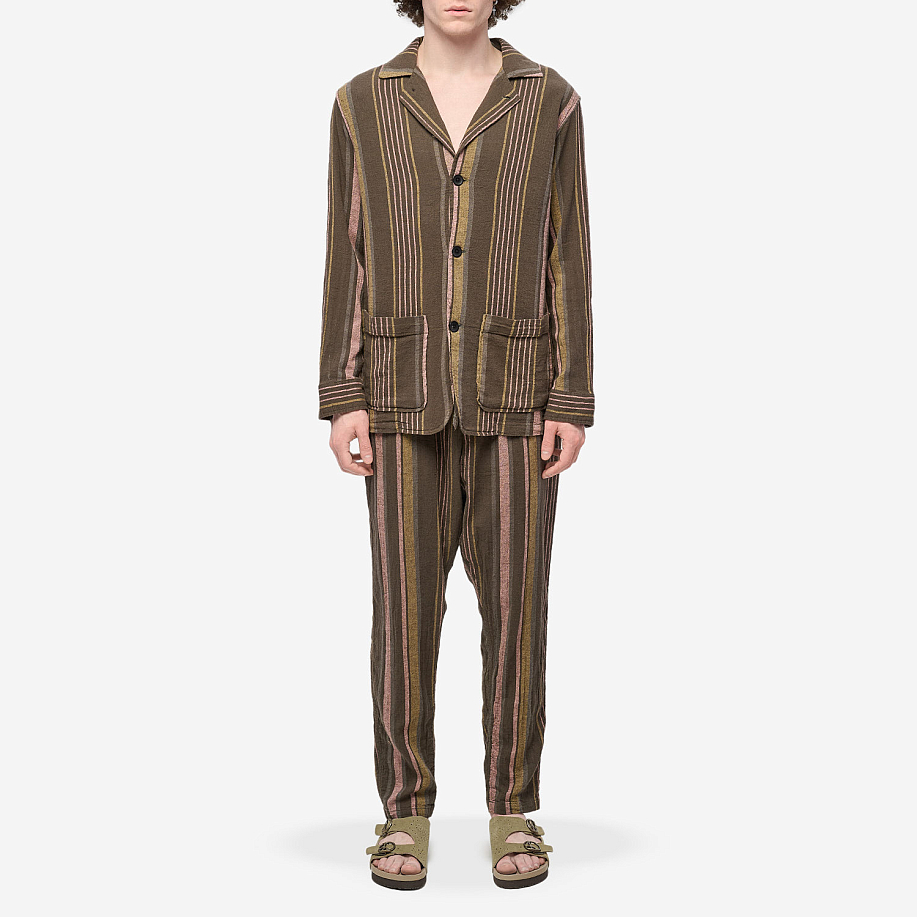 Пиджак SOUTH2 WEST8 PEN JACKET - MULTI STRIPE в интернет магазине Peakwww.peakstore.ru - 4 фото