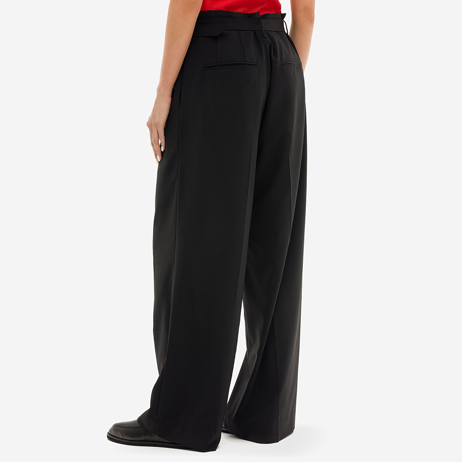 Брюки AURALEE SUPER FINE TROPICAL WOOL TWO-TUCK SLACKS в интернет магазине Peakwww.peakstore.ru - 4 фото
