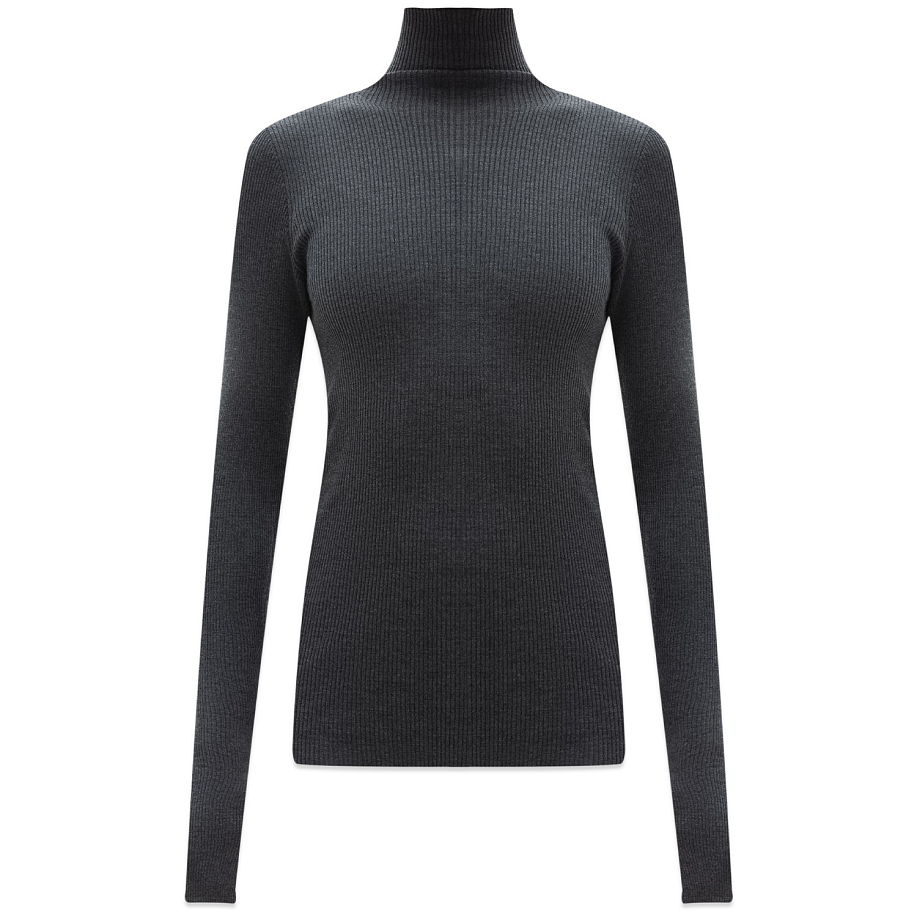 Водолазка AURALEE SUPER FINE WOOL HIGH GAUGE RIB KNIT TURTLE в интернет магазине Peakwww.peakstore.ru - 9 фото