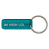 Брелок MISTER GREEN KEYCHAIN - I'M HIGH LOL/MISTER GREEN TRANSLUCENT AQUA