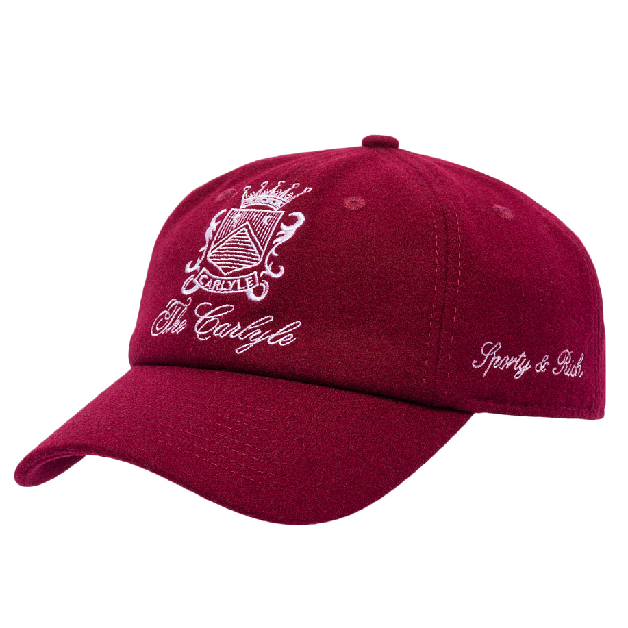 Кепка SPORTY & RICH CARLYLE CREST WOOL HAT - 5 фото Кепка SPORTY & RICH CARLYLE CREST WOOL HAT в интернет магазине Peakwww.peakstore.ru - 5 фото