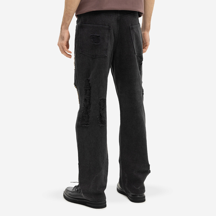 Джинсы GLASS CYPRESS BLACK PEARLED DENIM - 5 фото Джинсы GLASS CYPRESS BLACK PEARLED DENIM в интернет магазине Peakwww.peakstore.ru - 5 фото