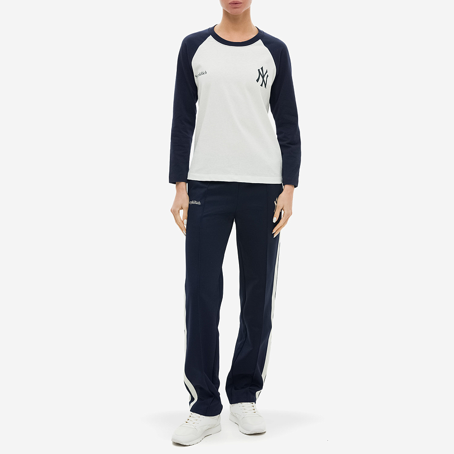 Спортивные брюки SPORTY & RICH YANKEES SERIF TRACK PANTS - 4 фото Спортивные брюки SPORTY & RICH YANKEES SERIF TRACK PANTS в интернет магазине Peakwww.peakstore.ru - 4 фото