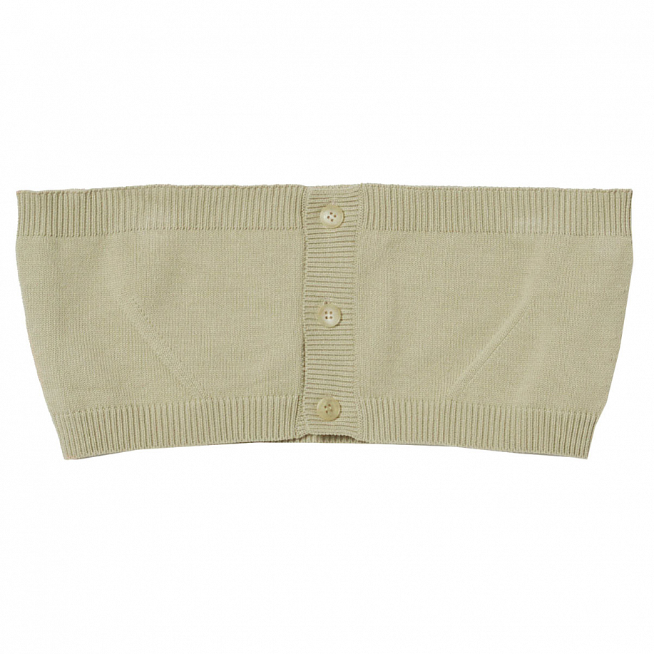 Топ AURALEE DRY COTTON KNIT BANDEAU KHAKI BEIGE - 1 фото Топ AURALEE DRY COTTON KNIT BANDEAU в интернет магазине Peakwww.peakstore.ru - 1 фото