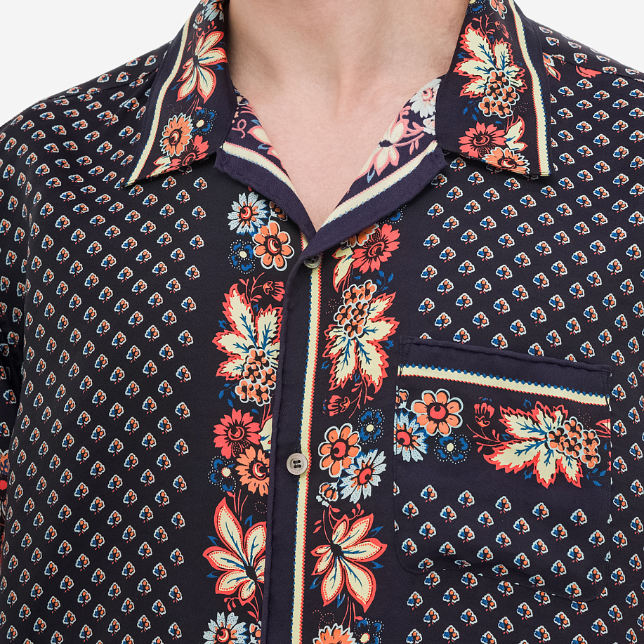 Рубашка VOWELS SILK SCARF SHIRT в интернет магазине Peakwww.peakstore.ru - 5 фото