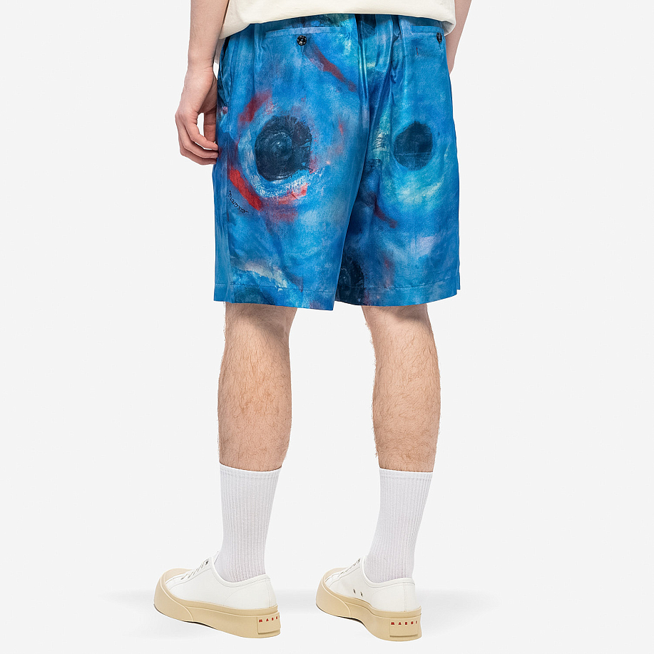 Шорты MARNI SILK HABOTAI STRETCH WAIST SHORTS в интернет магазине Peak Conceptwww.peakstore.ru - 5 фото