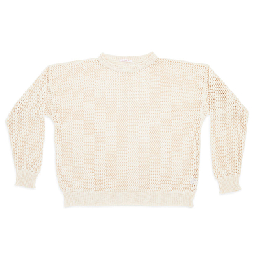 Свитер S.K. MANOR HILL Open Knit Sweater Linen Cotton SS24 
