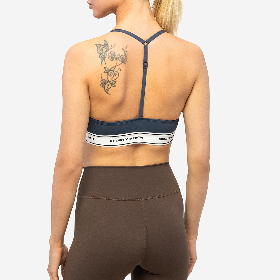 Топ SPORTY & RICH SR BOLD SPORTS BRALETTE в интернет магазине Peakwww.peakstore.ru - 3 фото